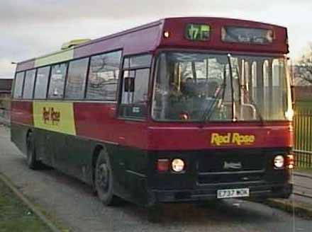 Plaxton Derwent 3000 Leyland Tiger Red Rose